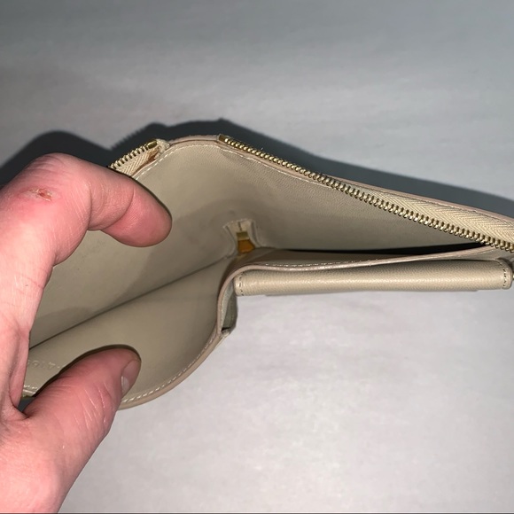 CÉLINE beige/sea Small Zipped Multifuction WALLET - Picture 13 of 15